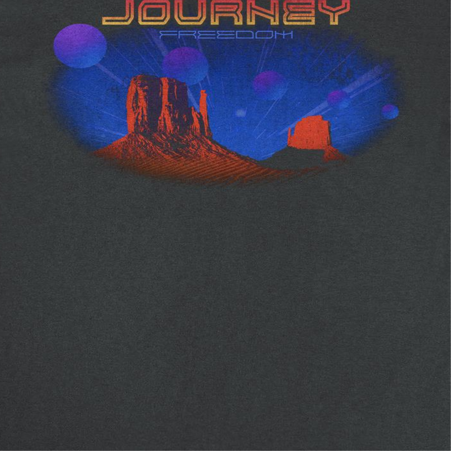 Journey Freedom Utah Black T-Shirt
