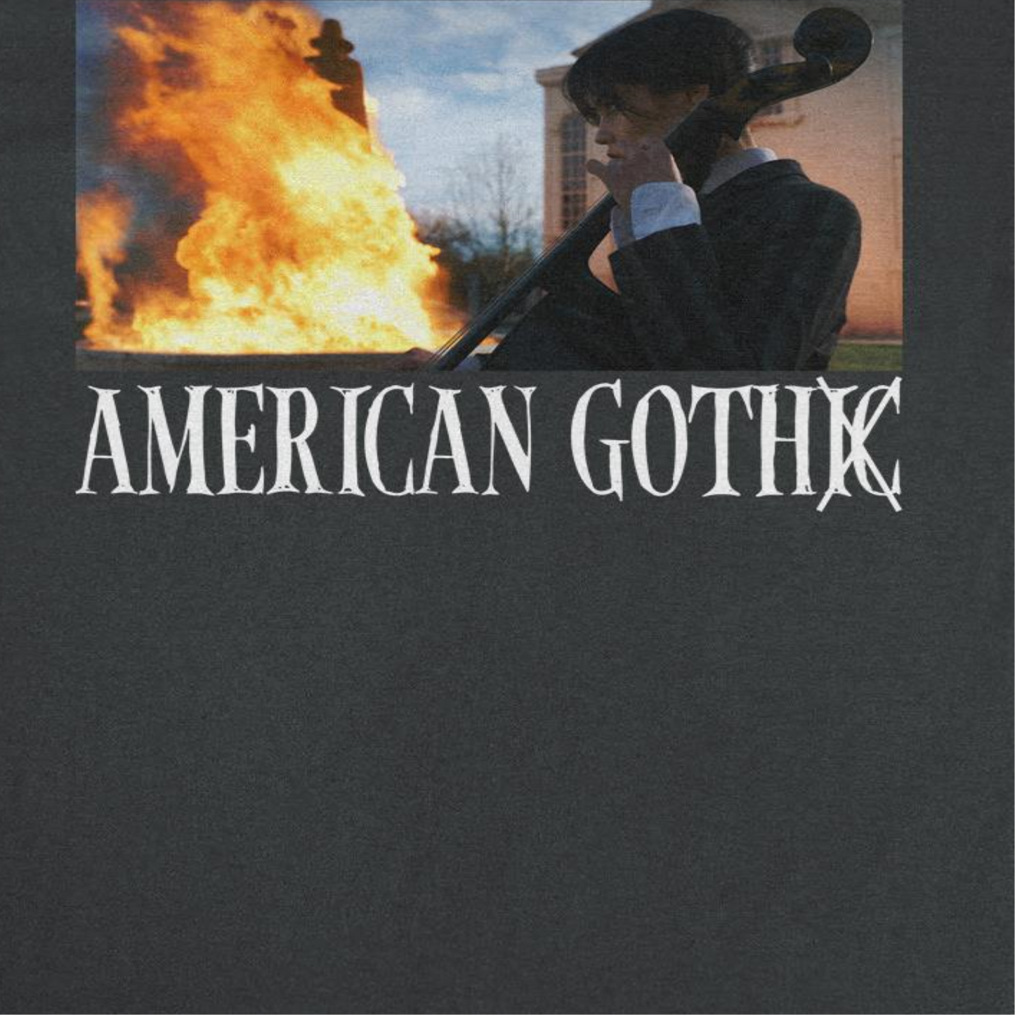 Wednesday American Goth Black T-Shirt