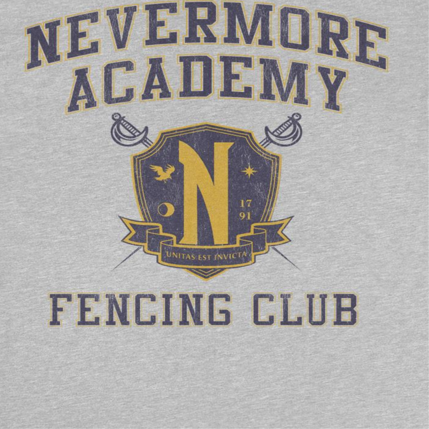 Wednesday Fencing 5 Sport Grey T-Shirt