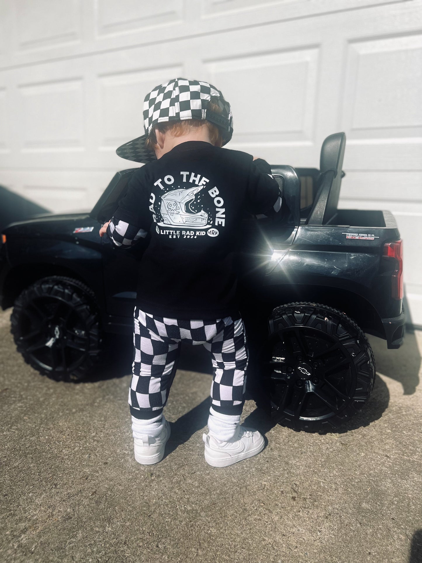 Checker | bamboo romper