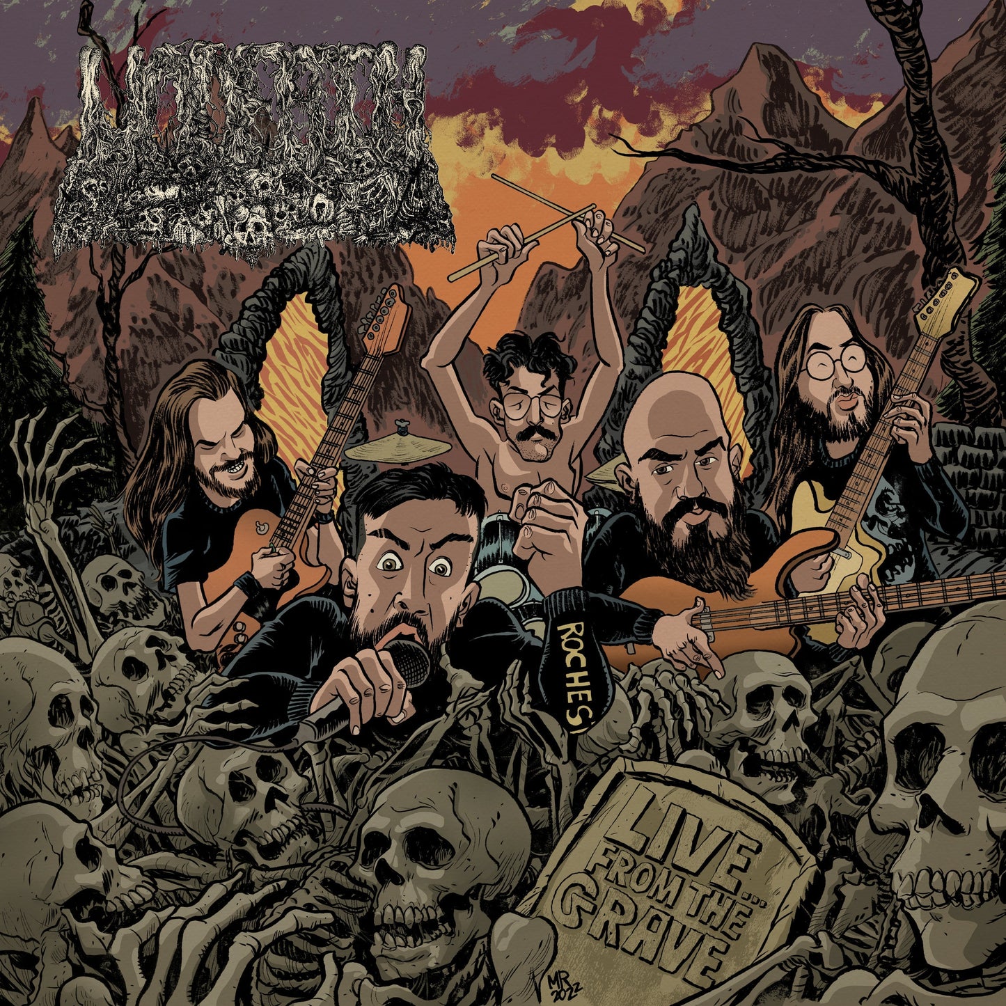 Undeath "Live...From The Grave" CD