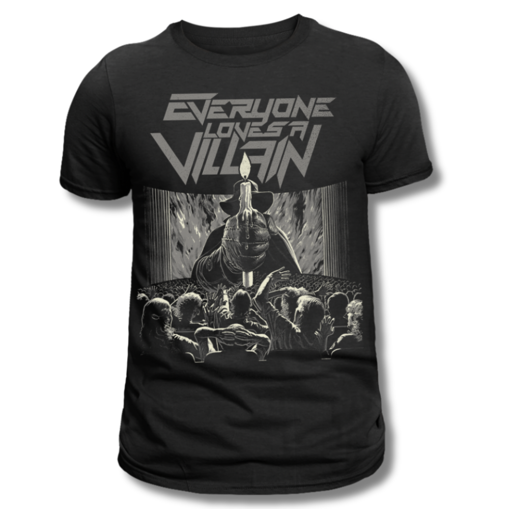 EVERYONE LOVES A VILLAIN - HOUSE OF WAX TEE