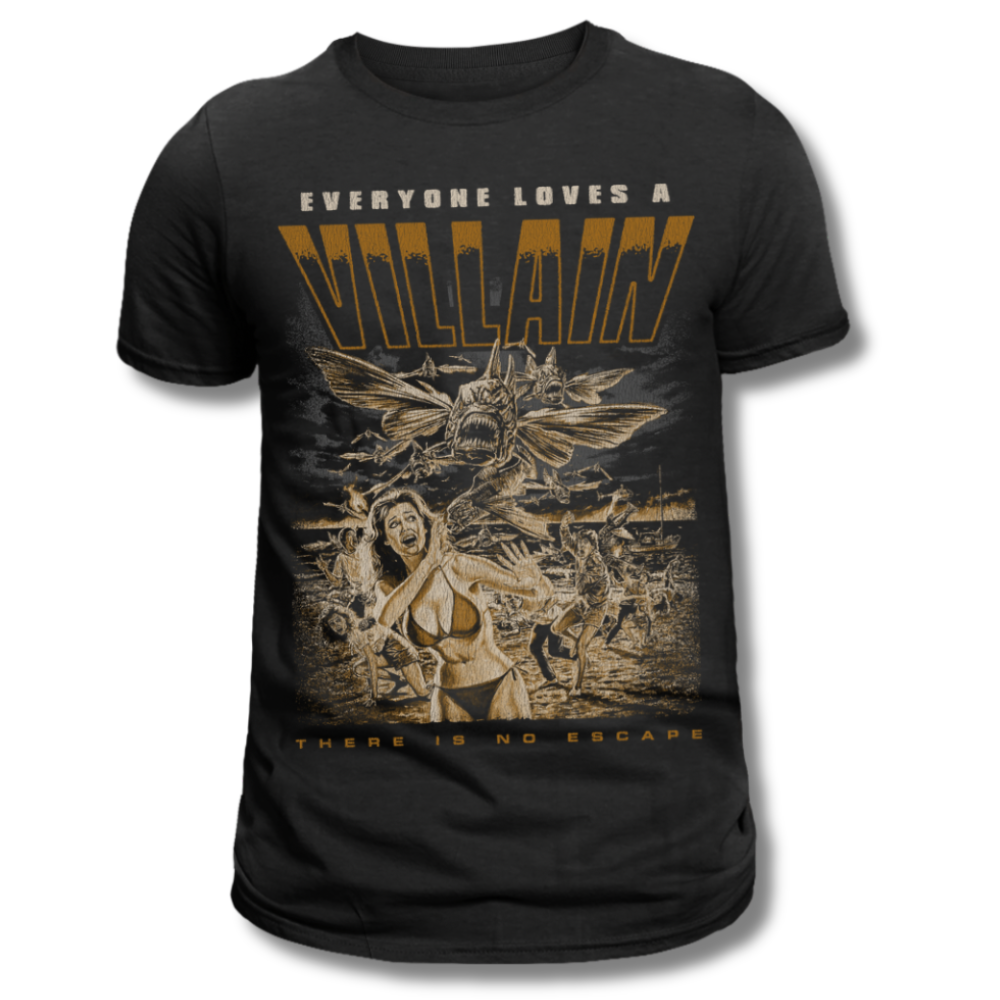 EVERYONE LOVES A VILLAIN - NO ESCAPE TEE
