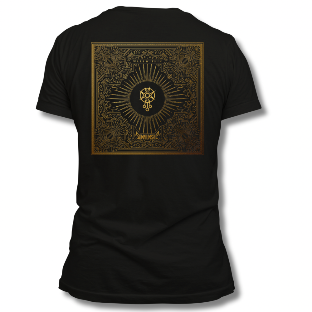 SOMNIUMSAIC - WARS WITHIN GOLD CREST TEE