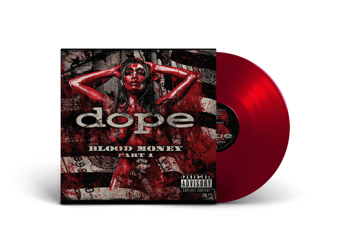 Dope - Blood Money Part 1 Opaque Deep Red Vinyl