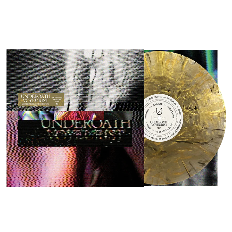 UNDEROATH - VOYEURIST LTD BLACK & GOLD LP