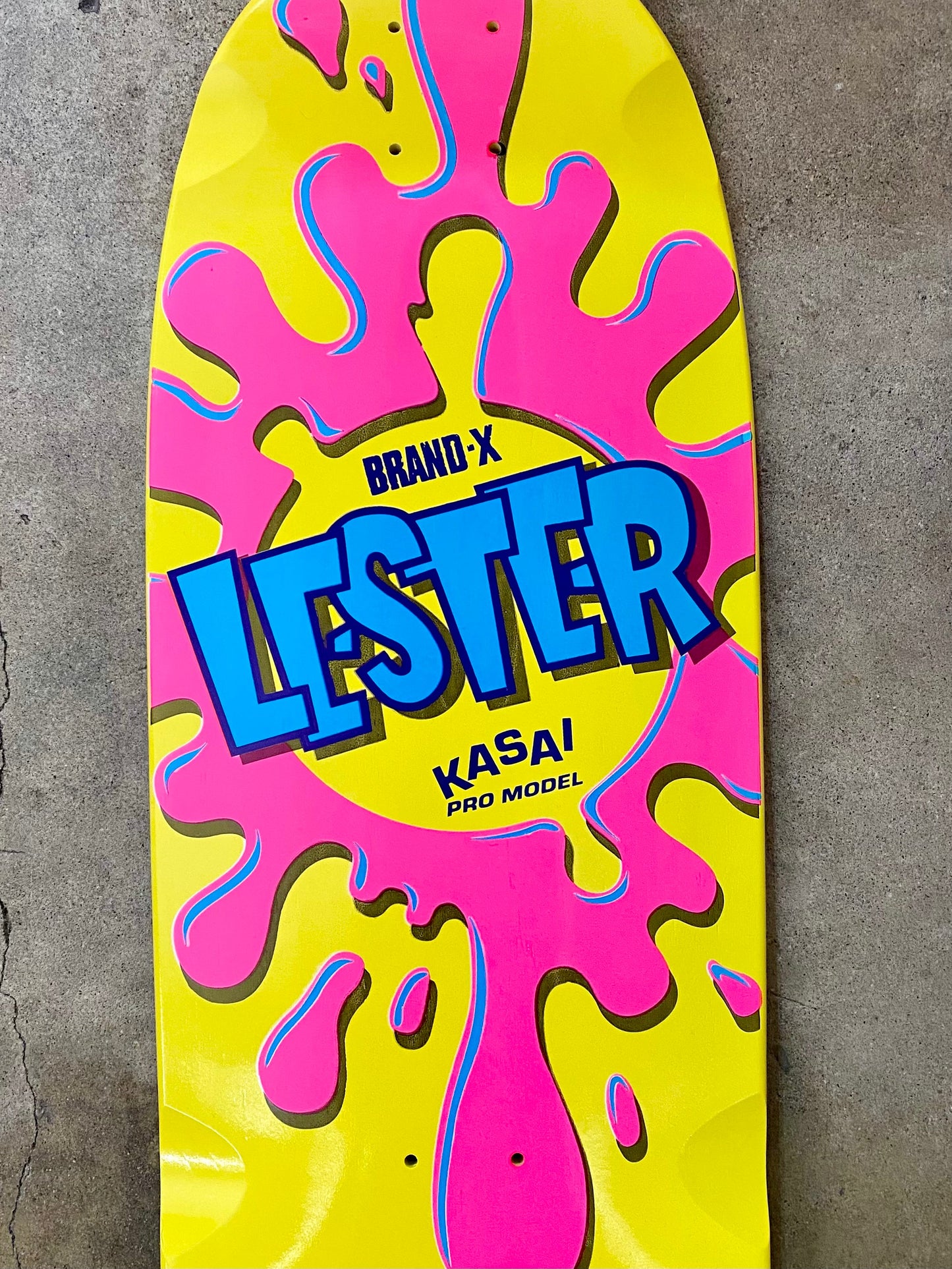 Lester Kasai 10”x30” HAND PAINTED Limited Edition Deck