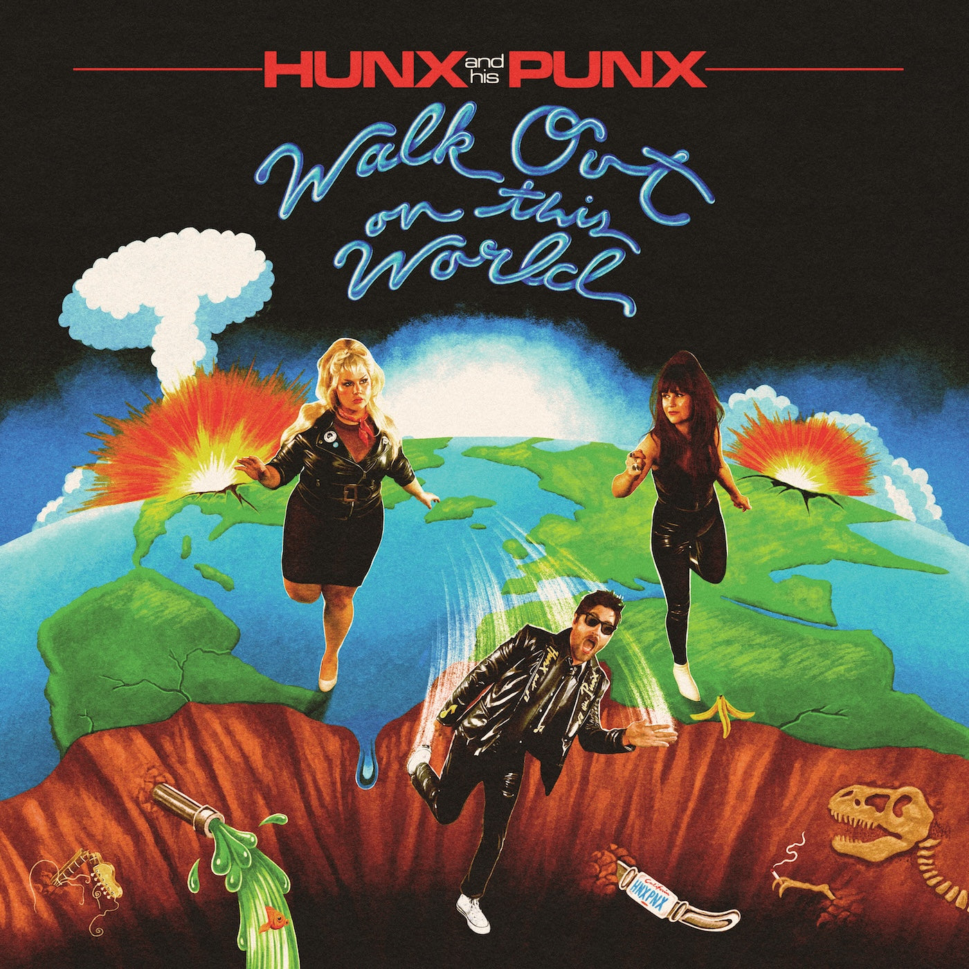 *LIMITED EDITION* Hunx and His Punx 'Walk Out On This World' (EARTH VINYL)