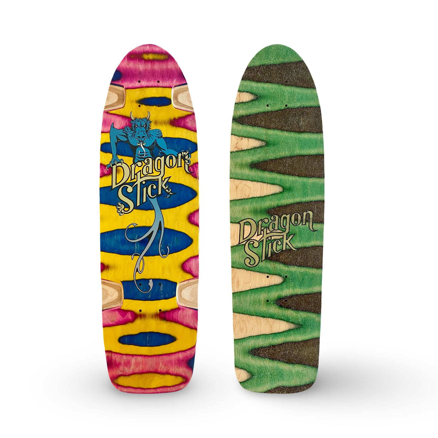 Dragon Stick ONE-OF-A-KIND & HAND-PAINTED CRUISER Deck or Complete 8.5”x31” (1 of 1)