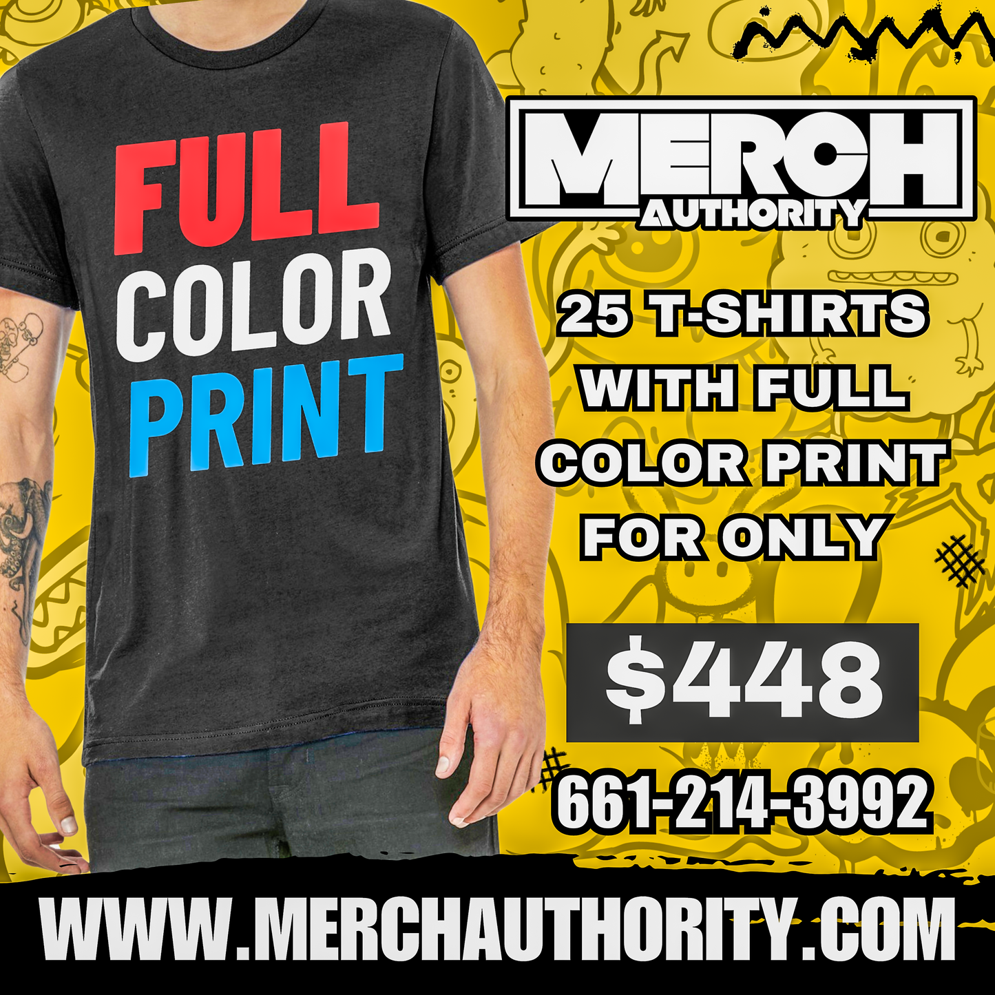 Full Color T-Shirt Printing