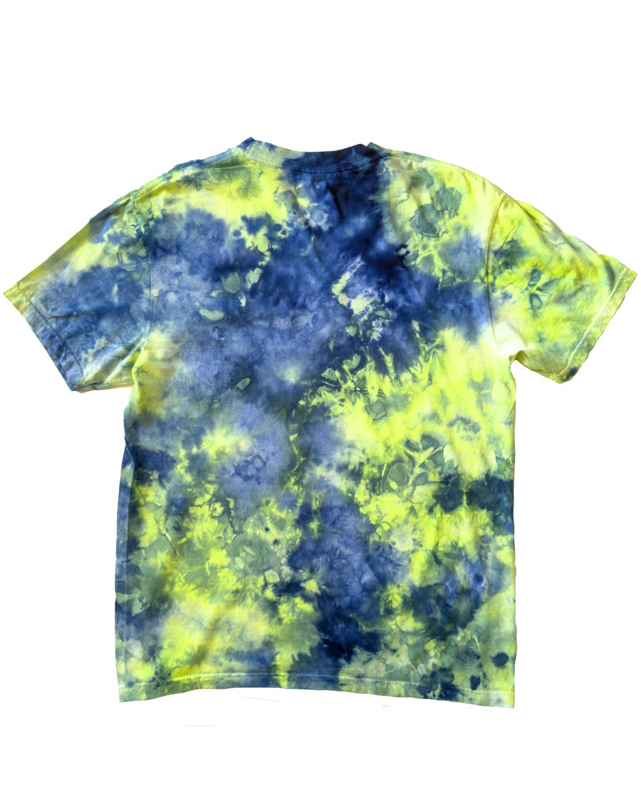 ICE DYED T-SHIRT Limelight (Fluorescent)