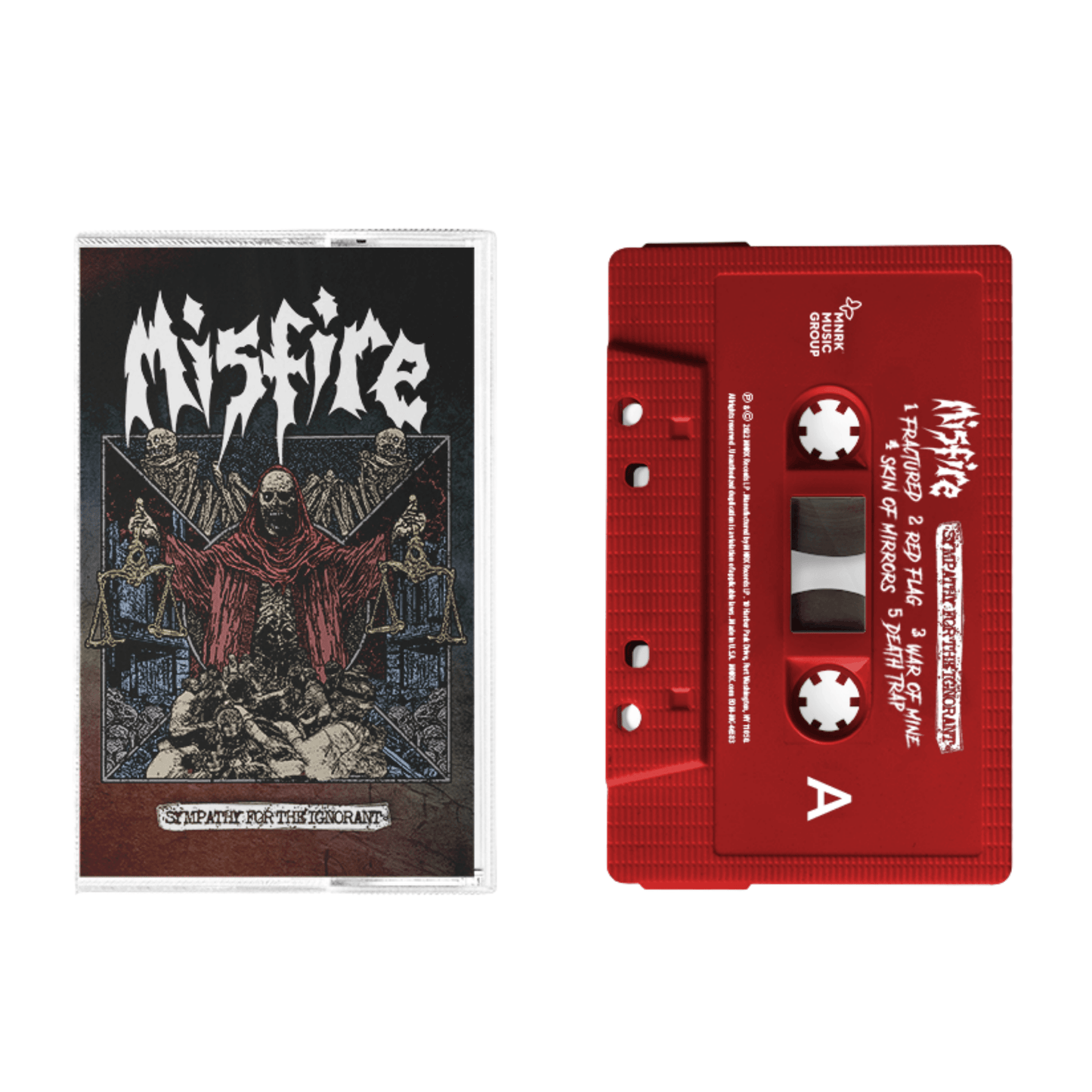 Misfire - Sympathy for the Ignorant Red Cassette