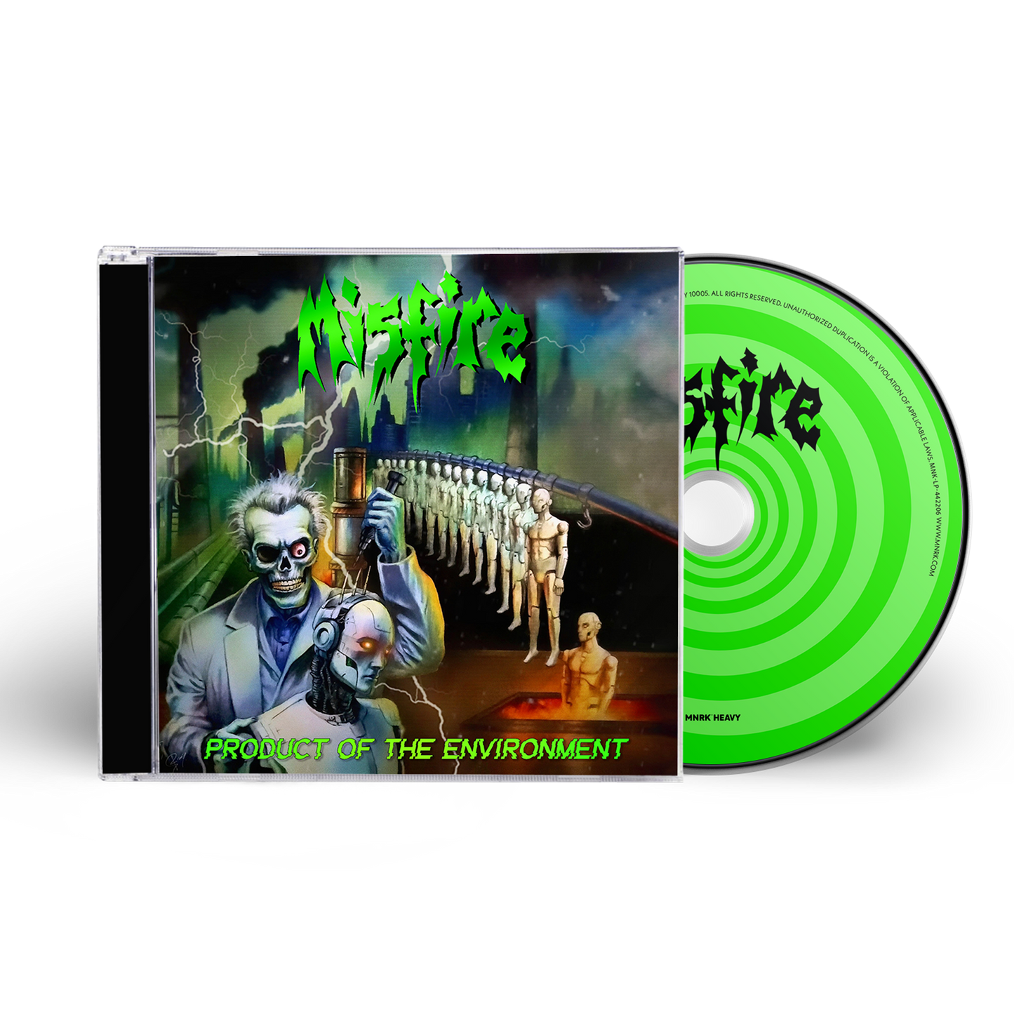 Misfire - Product Of The Environment CD