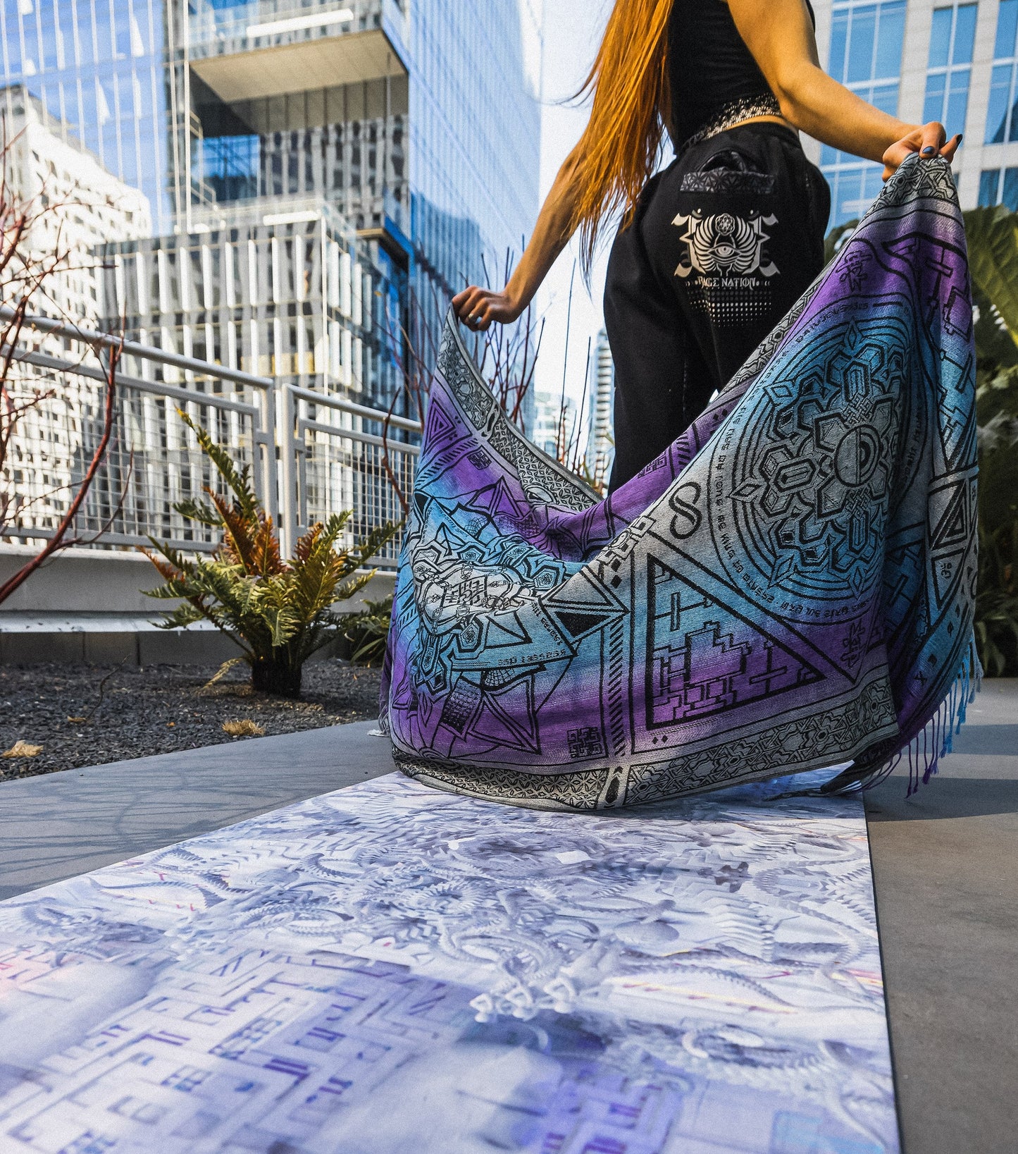 DEFENSE NODE ✦ Yoga Mat + FREE Yoga bag