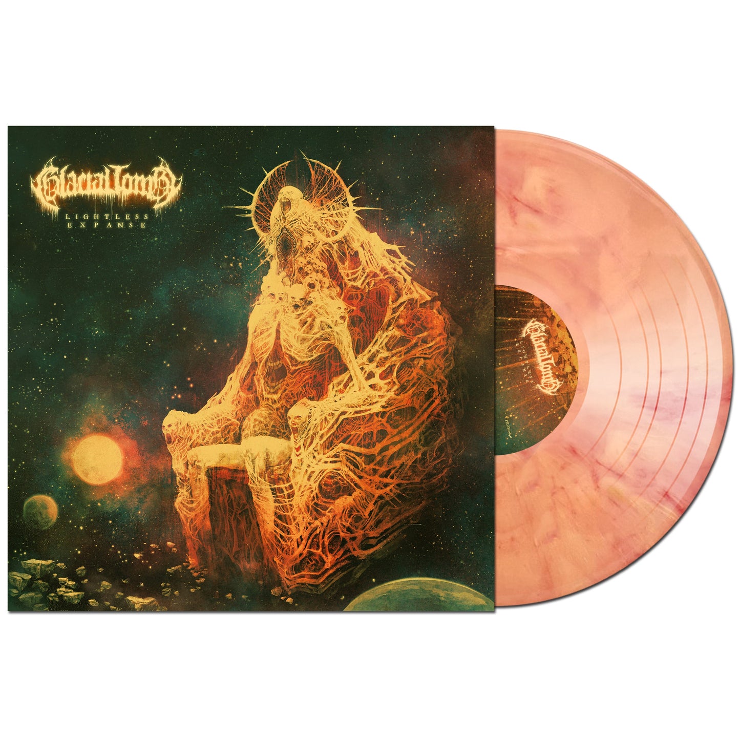 Glacial Tomb - Lightless Expanse - Crimson Decay LP