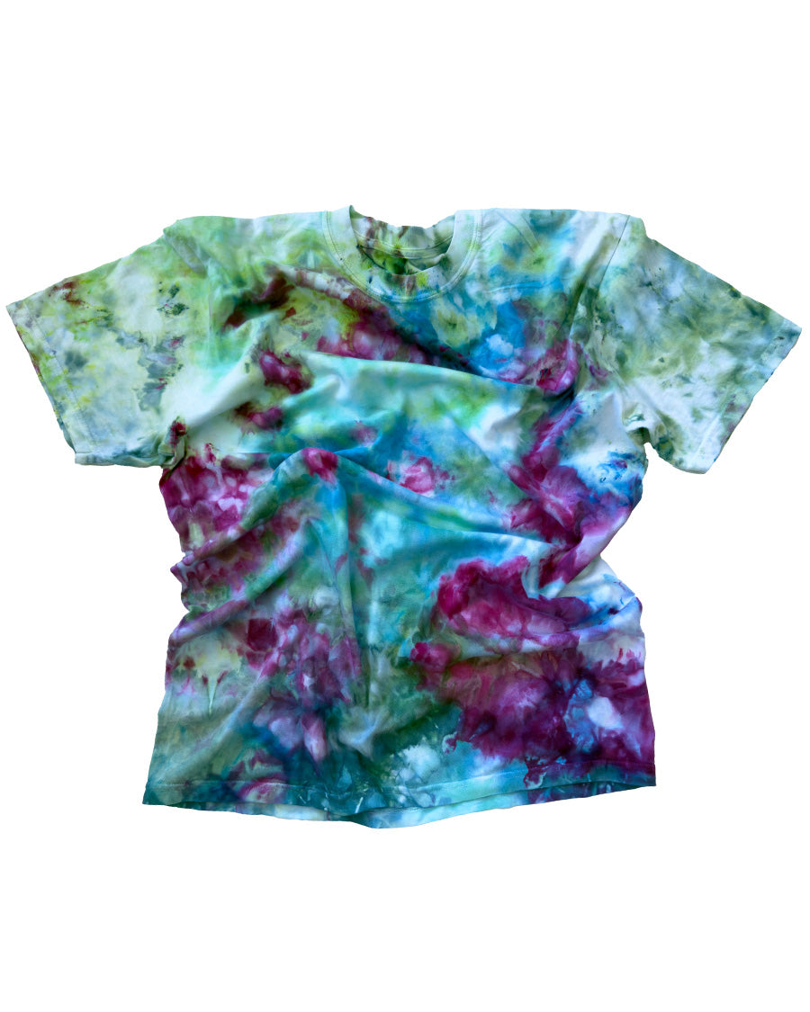 ICE DYED T-SHIRT Psychedelic Garden