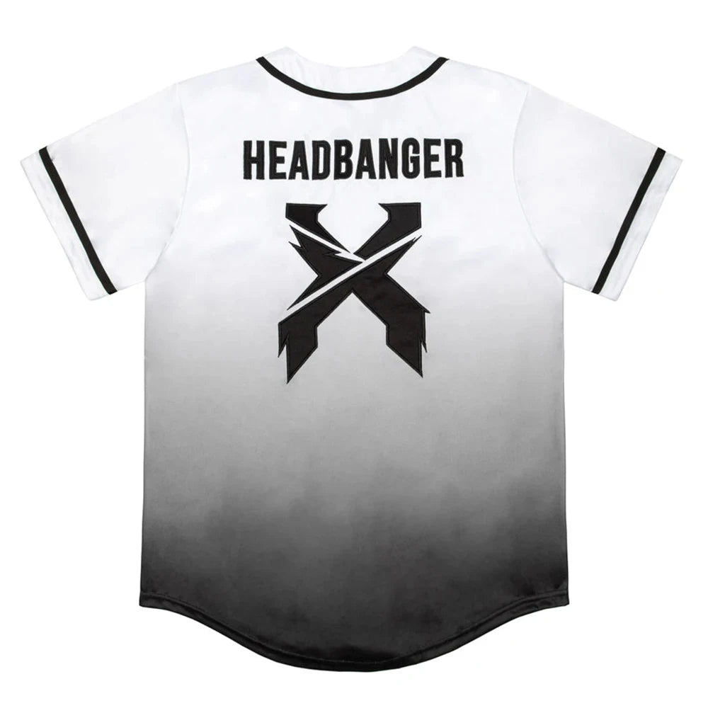 Excision Merch Headbanger Baseball Jersey Top Shirt Short Sleeve Streetwear Women Men Fashion Clothes
