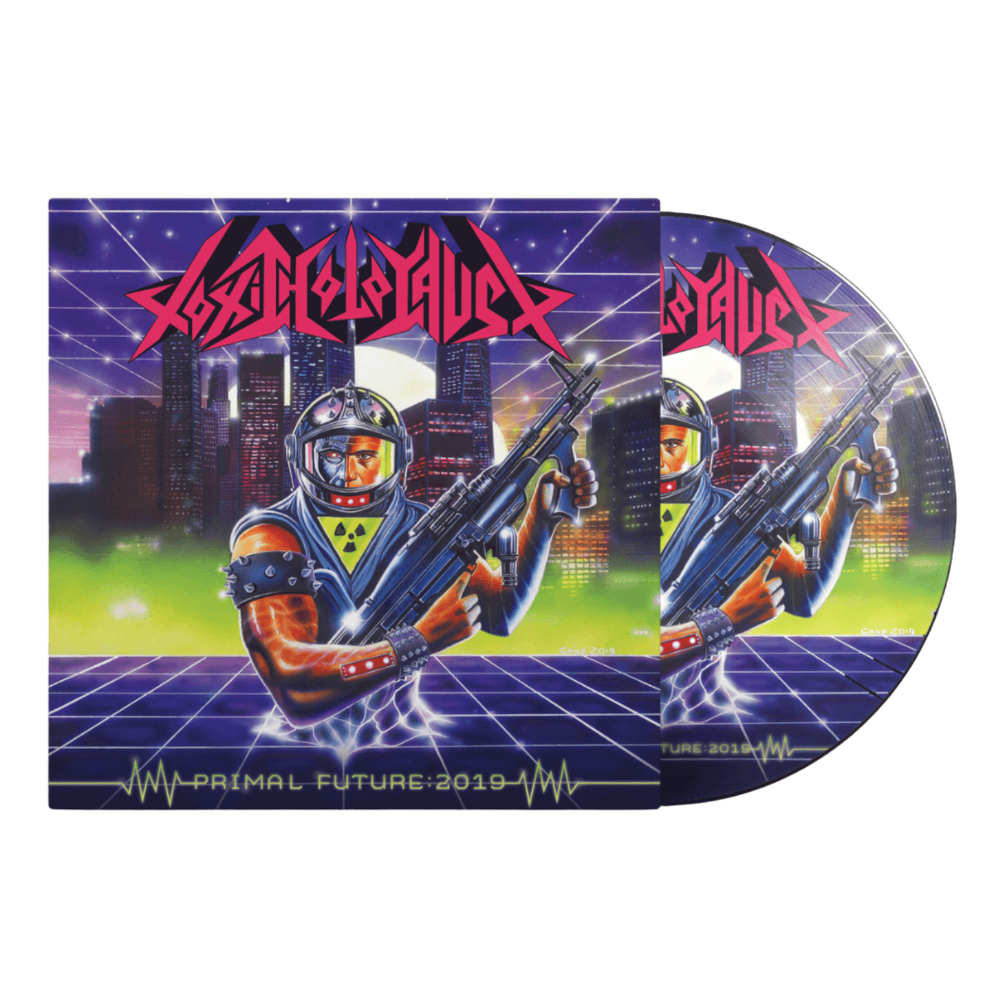 Toxic Holocaust - "Primal Future: 2019" Picture Disc Vinyl