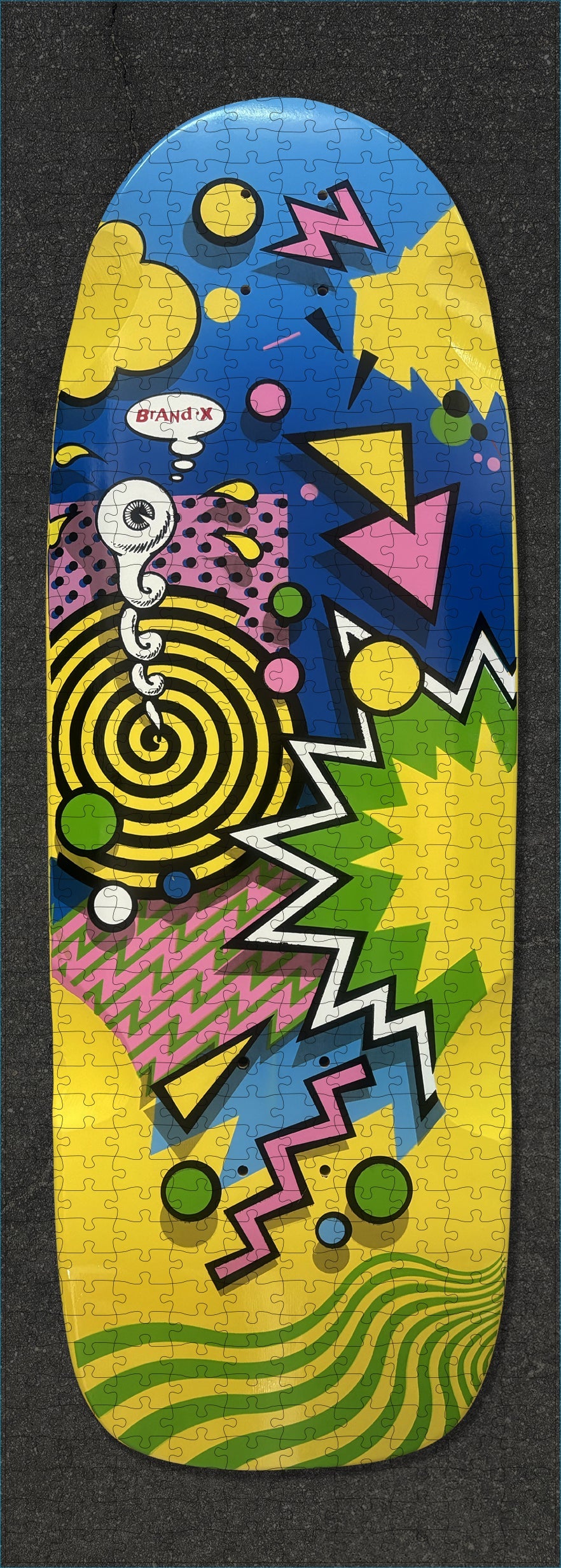 Weirdo Sk8zzle Skateboard Puzzle 12"x34"