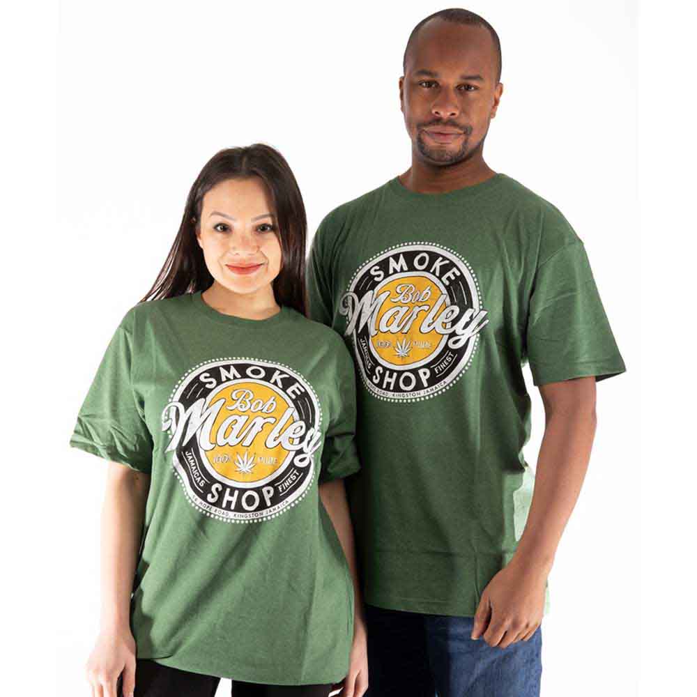 Bob Marley Smoke Shop Green