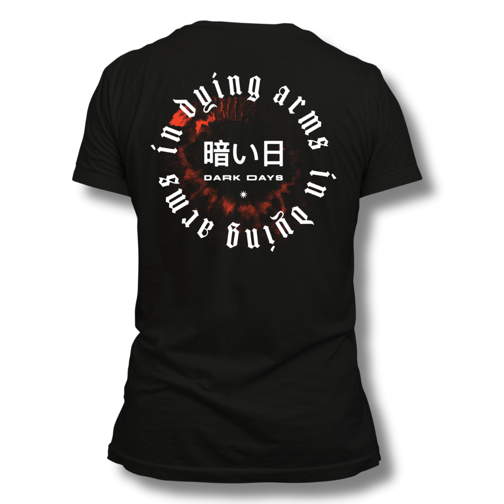 IN DYING ARMS - DARK DAYS TEE
