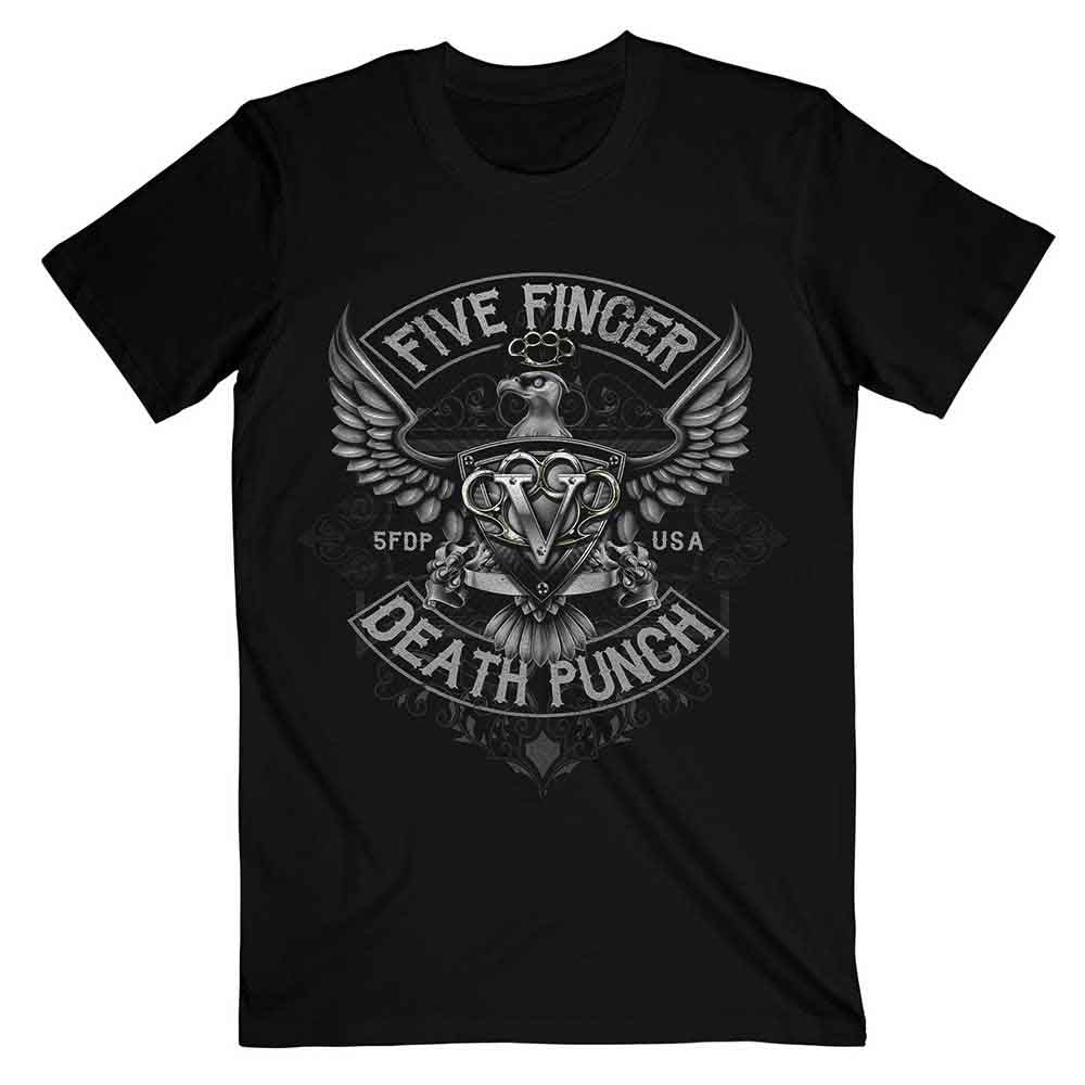 Five Finger Death Punch Howe Eagle Crest Black