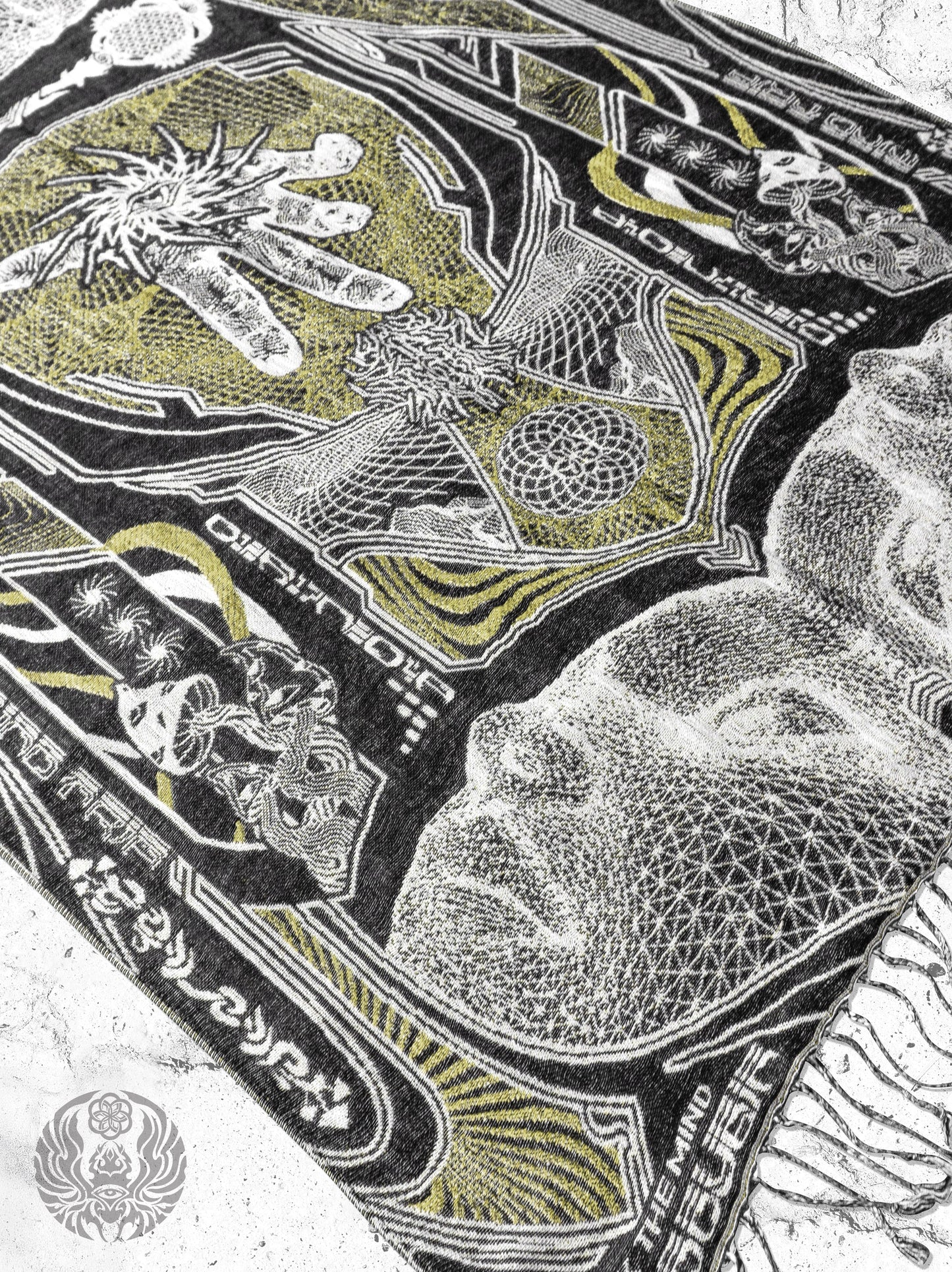 GOLDEN TEACHERS V1 ✦ Gold Festival Shawl