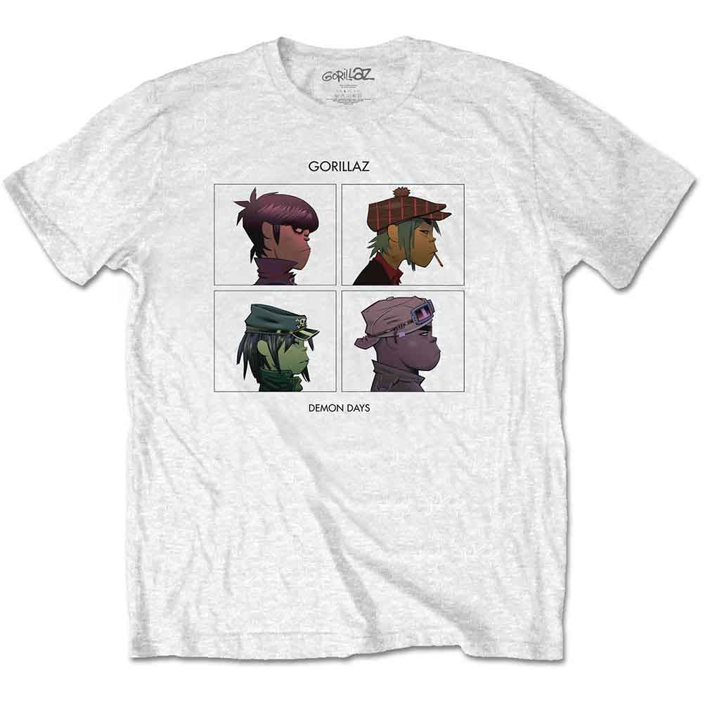 Gorillaz Demon Days White