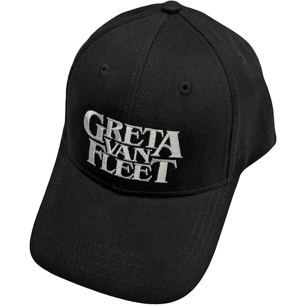 Greta Van Fleet White Logo Black