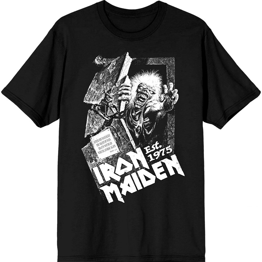 Iron Maiden Est. 1975 No Prayer Grave Black