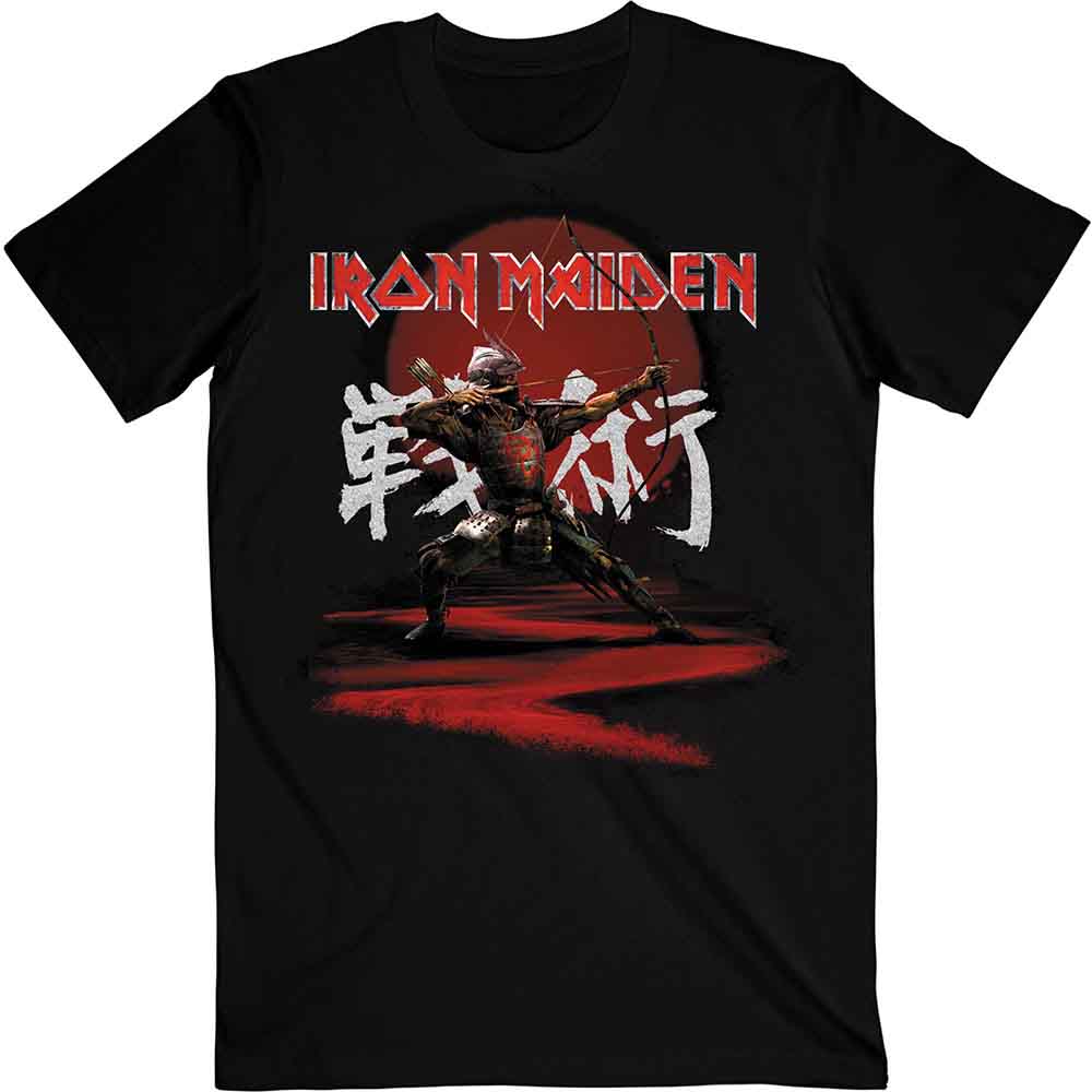 Iron Maiden Senjutsu Eddie Archer Kanji Black
