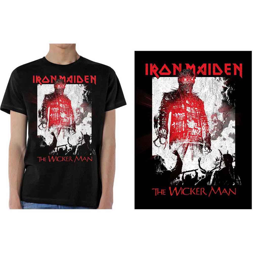 Iron Maiden The Wicker Man Smoke Black