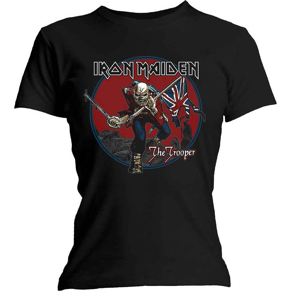 Iron Maiden Trooper Red Sky Black