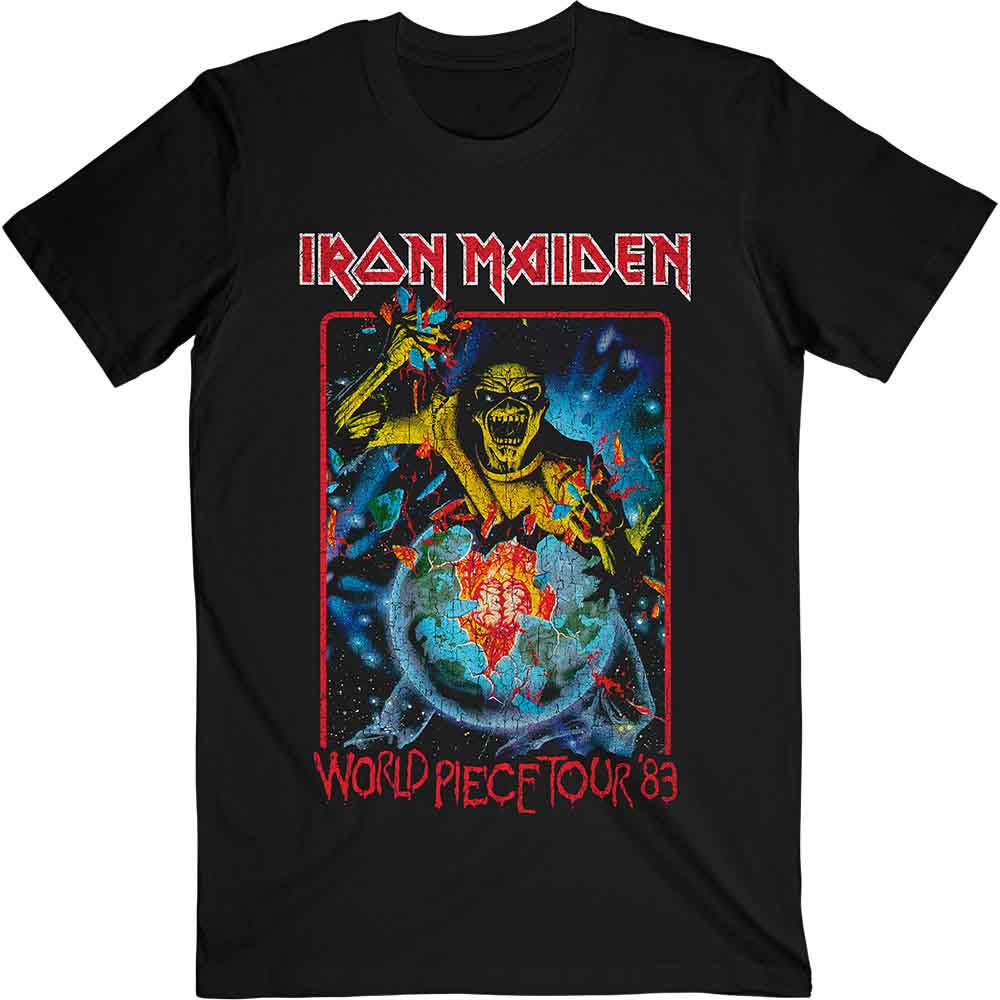 Iron Maiden World Piece Tour '84 V.1. Black
