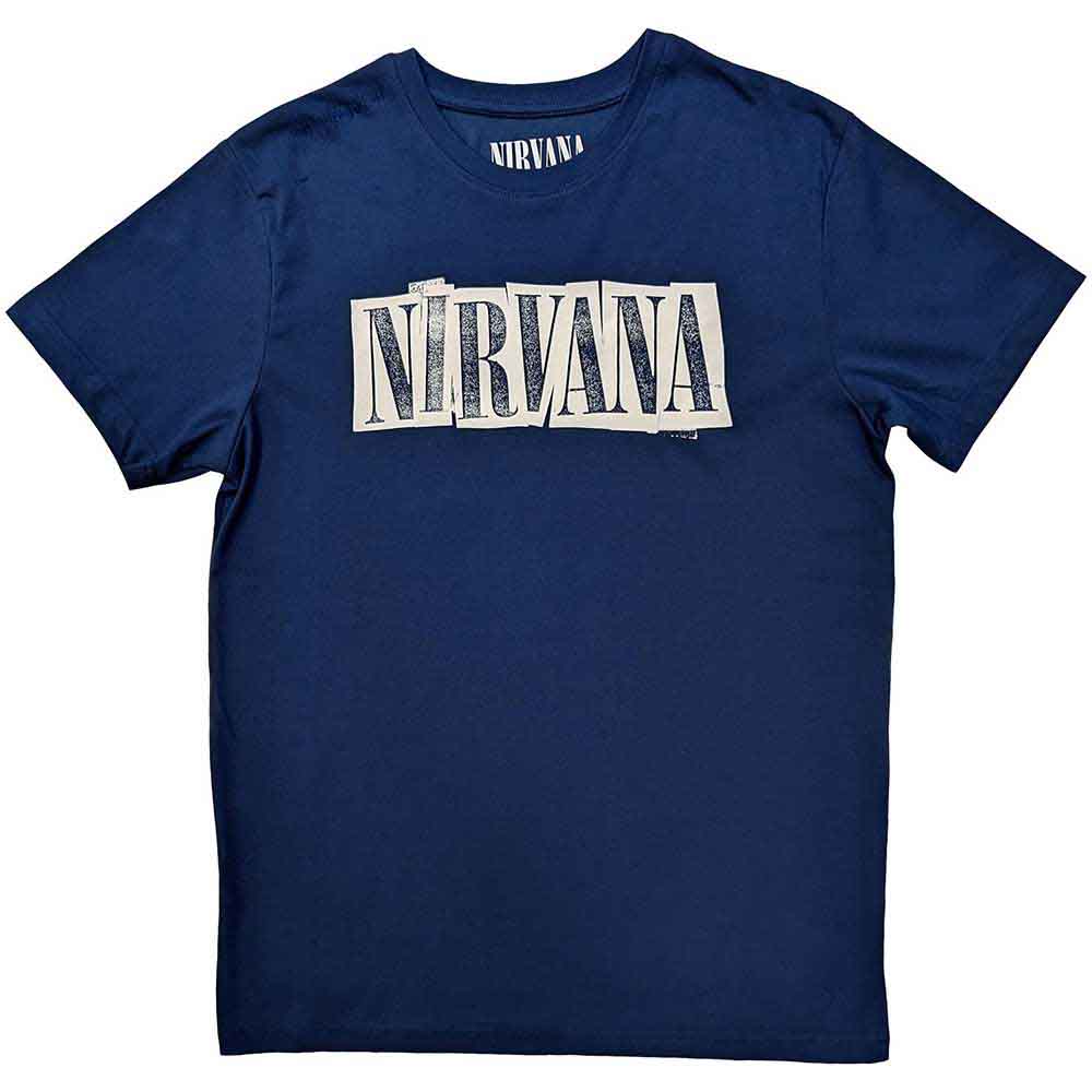 Nirvana Box Logo Blue