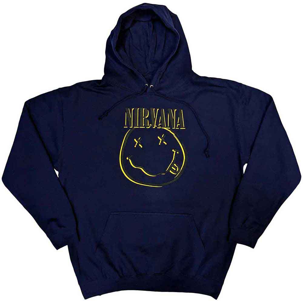 Nirvana Inverse Happy Face Blue