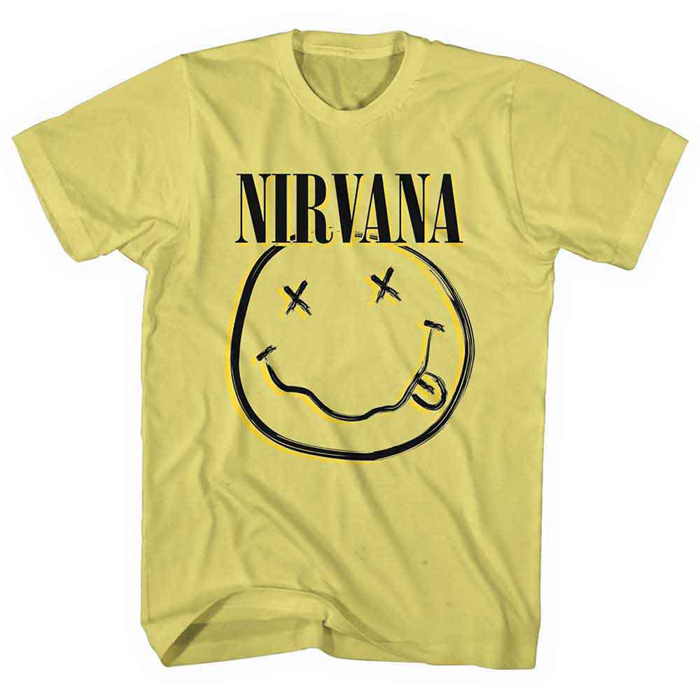 Nirvana Inverse Happy Face Yellow