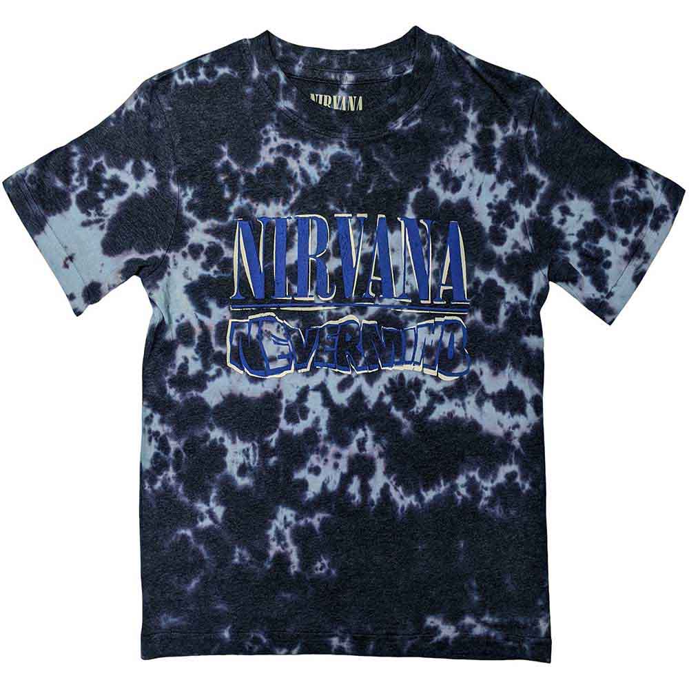 Nirvana Nevermind Wavy Logo Purple