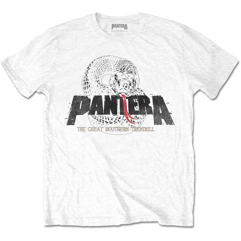 Pantera Snake Logo White