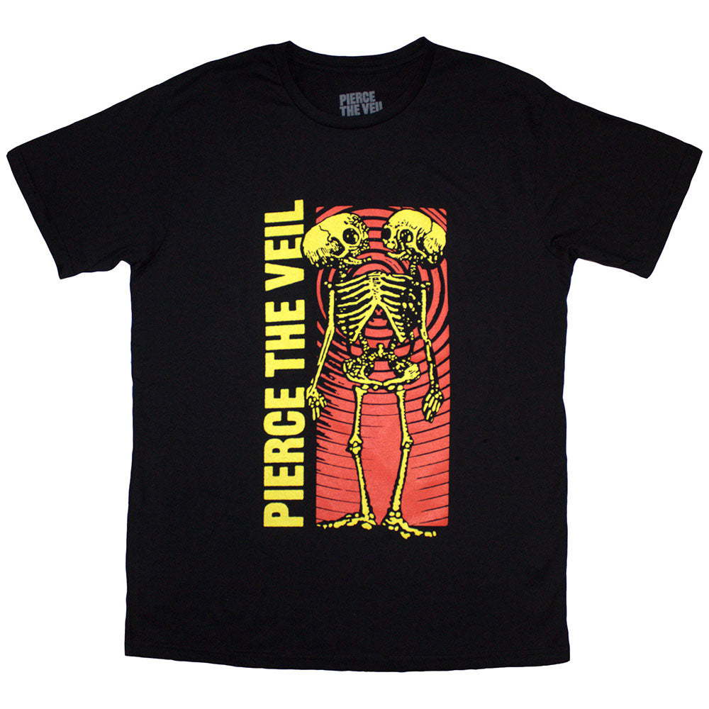 Pierce The Veil Wavy Skeleton Black