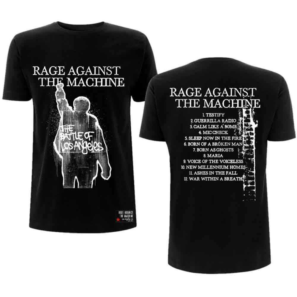 Rage Against The Machine BOLA Album Cover Black