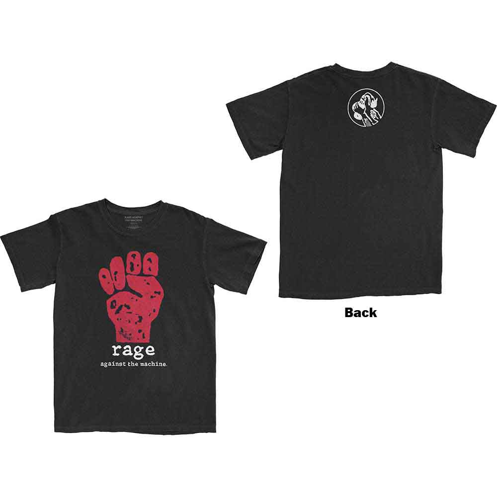 Rage Against The Machine Red Fist Black