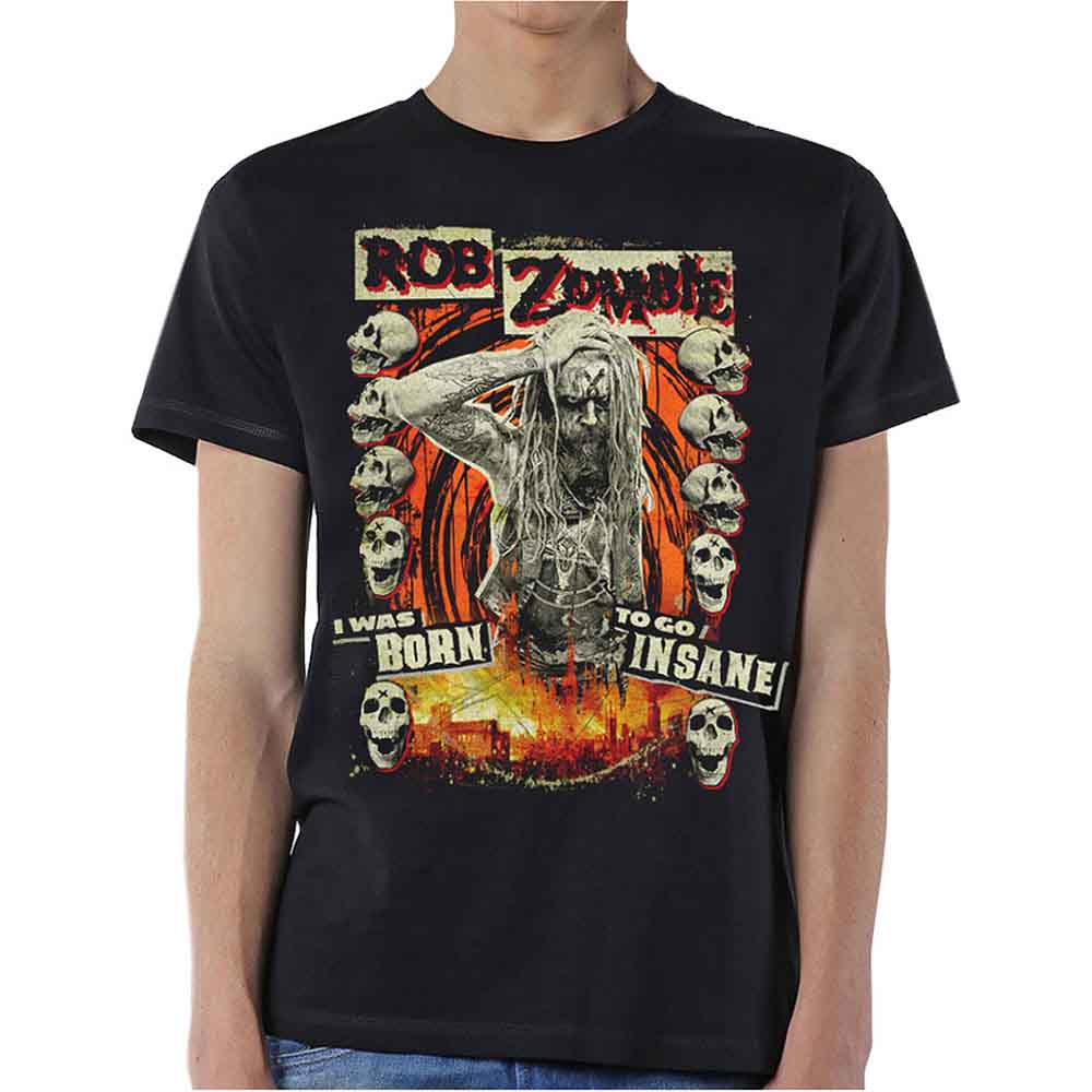 Rob Zombie Born to Go Insane Black