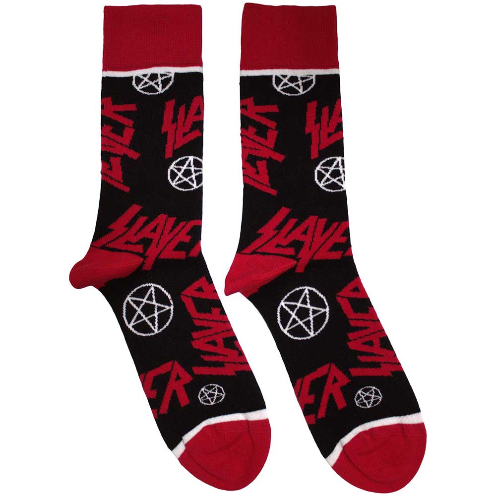 SLAYER Logos and Pentegrams Black