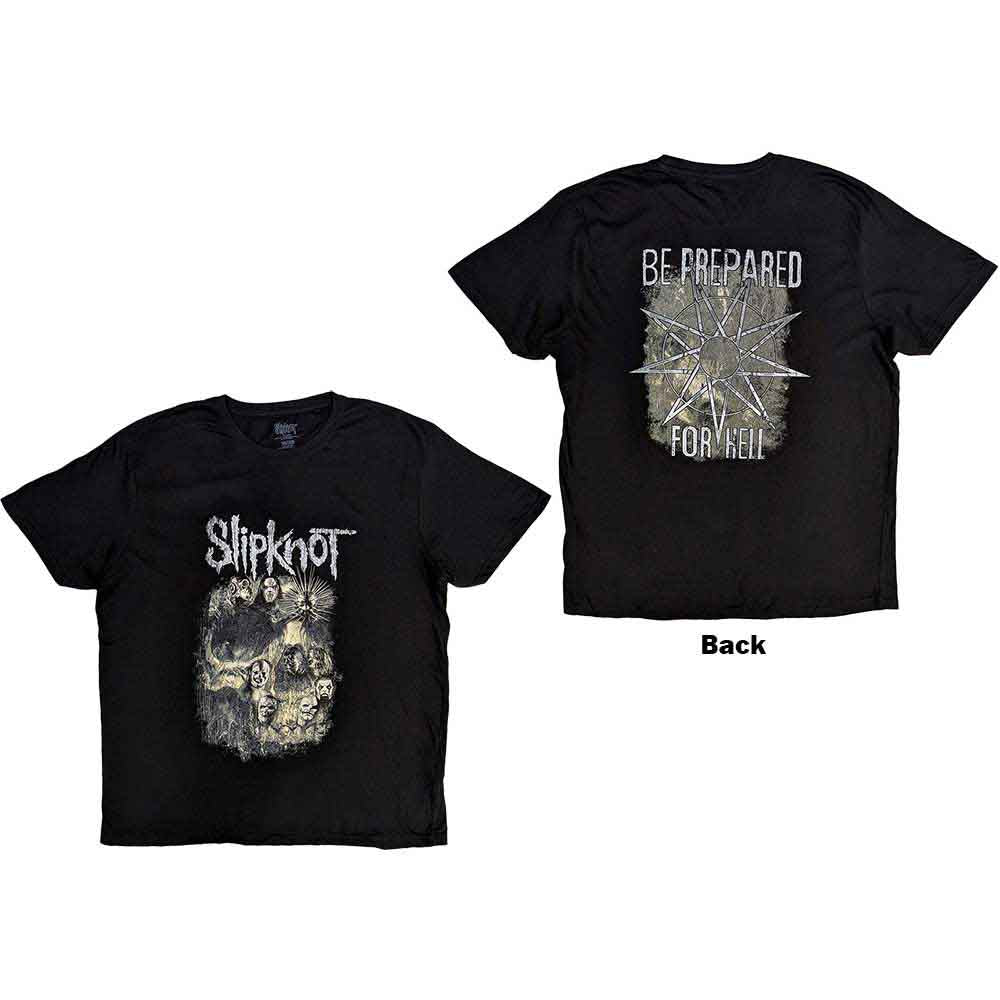 Slipknot Skull Group Black