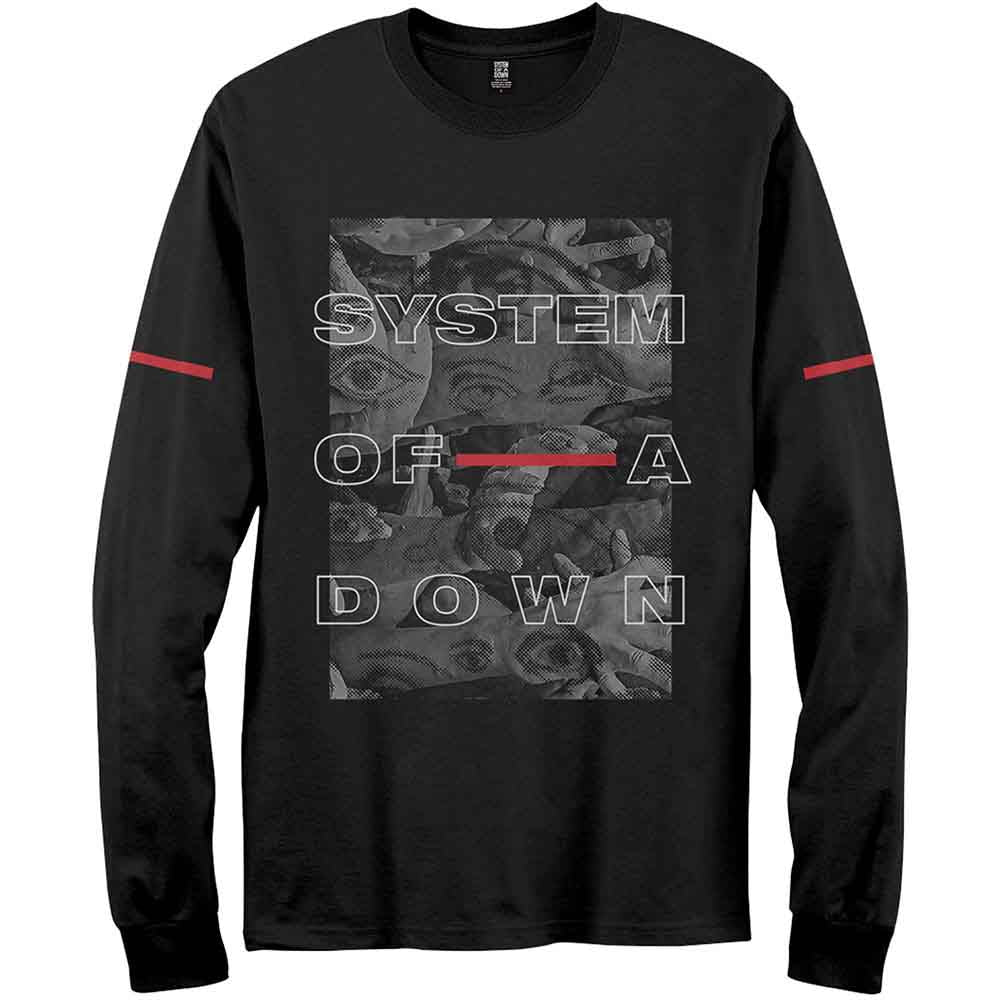 System Of A Down Eye Collage Black