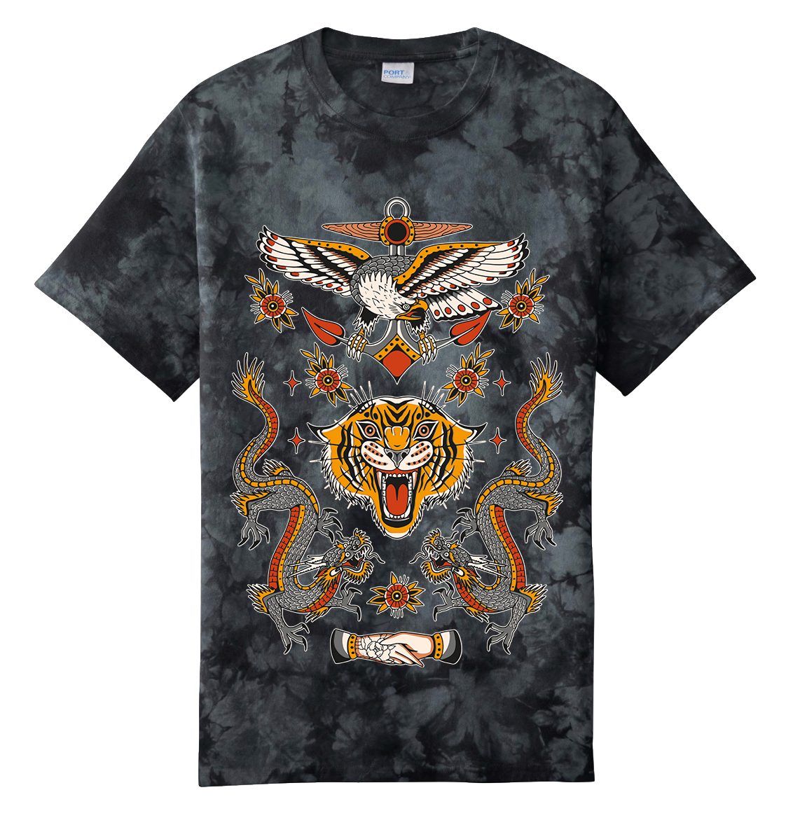 Tiger Bodysuit Shirt | Ghost & Darkness Streetwear