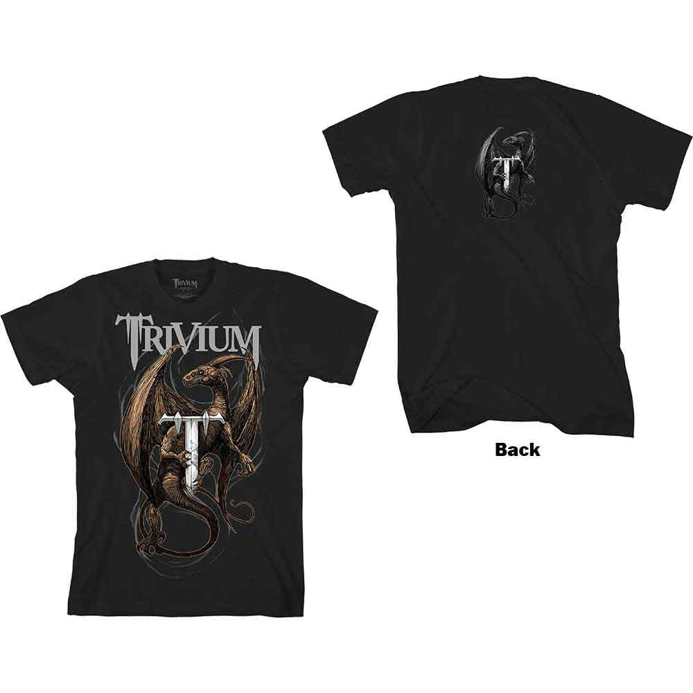 Trivium Perched Dragon Black