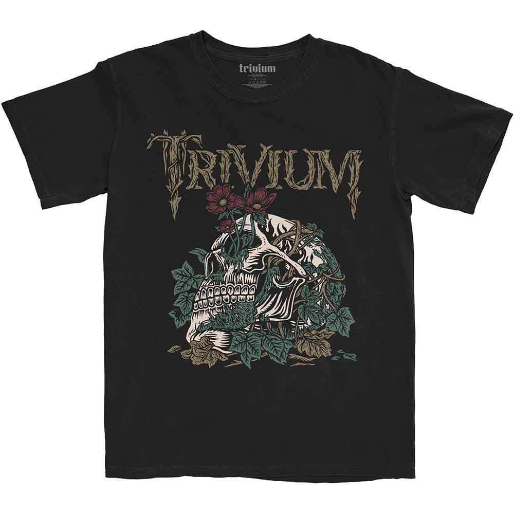Trivium Skelly Flower Black