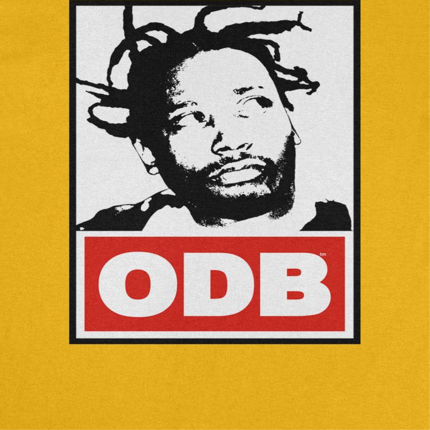 Ol' Dirty Bastard ODB Yellow T-Shirt